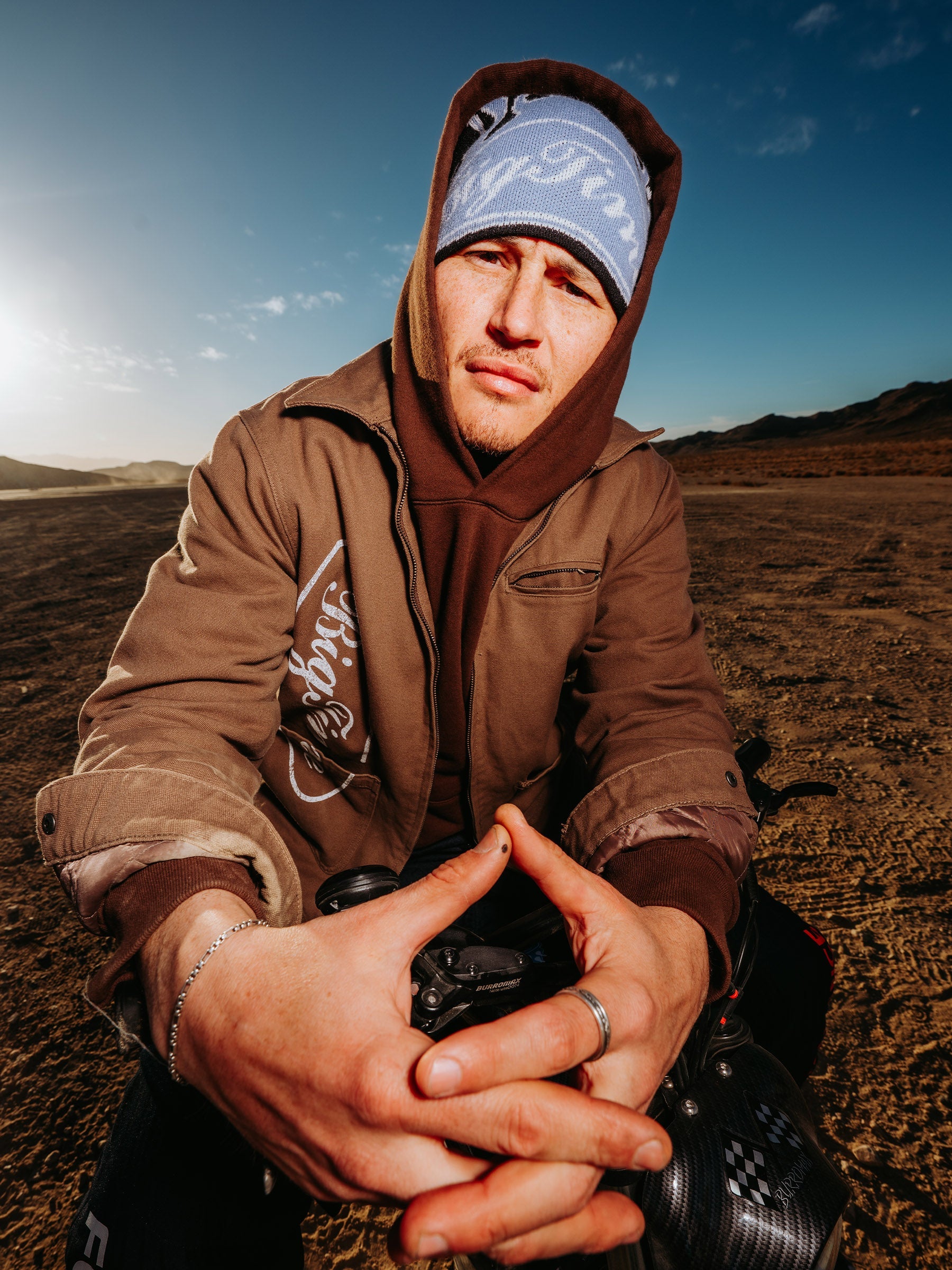 BLUE FLAME BEANIE