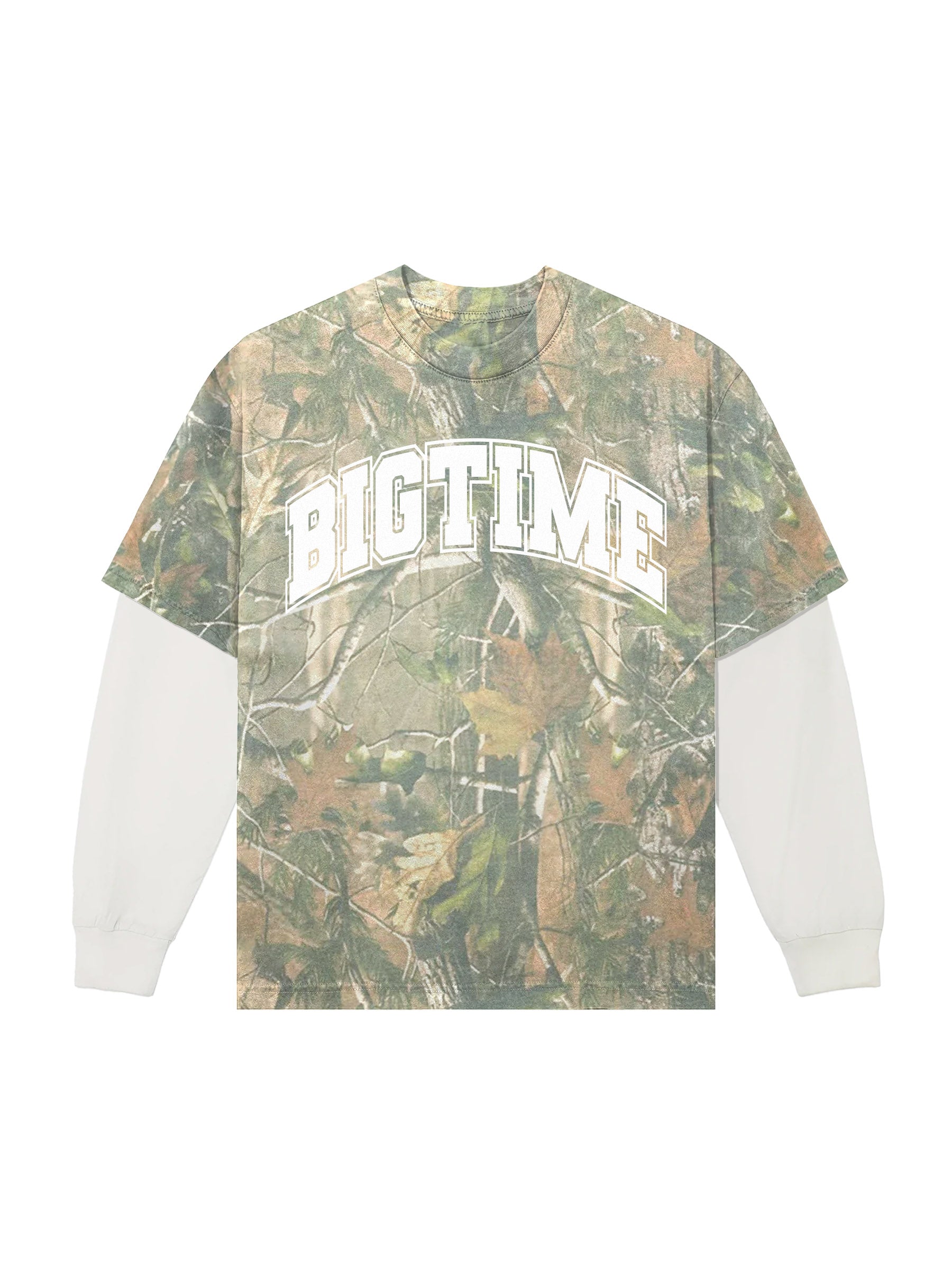 BIGTIME VARSITY LS COMBO TEE