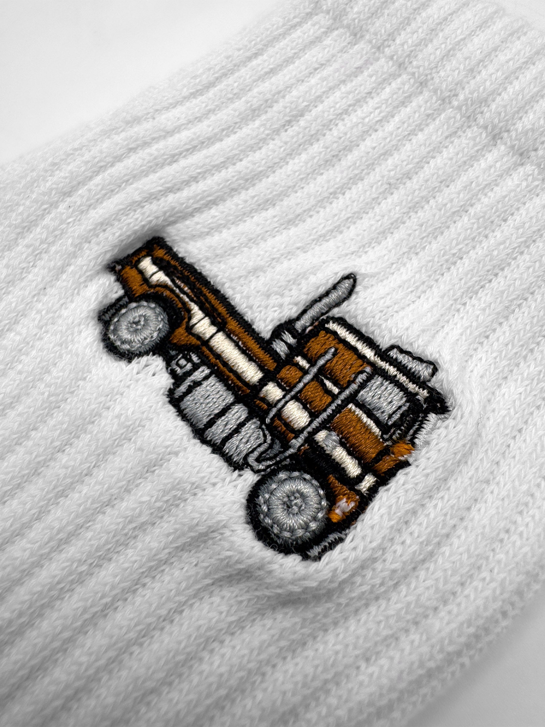BIG RIG EMBROIDERED SOCKS