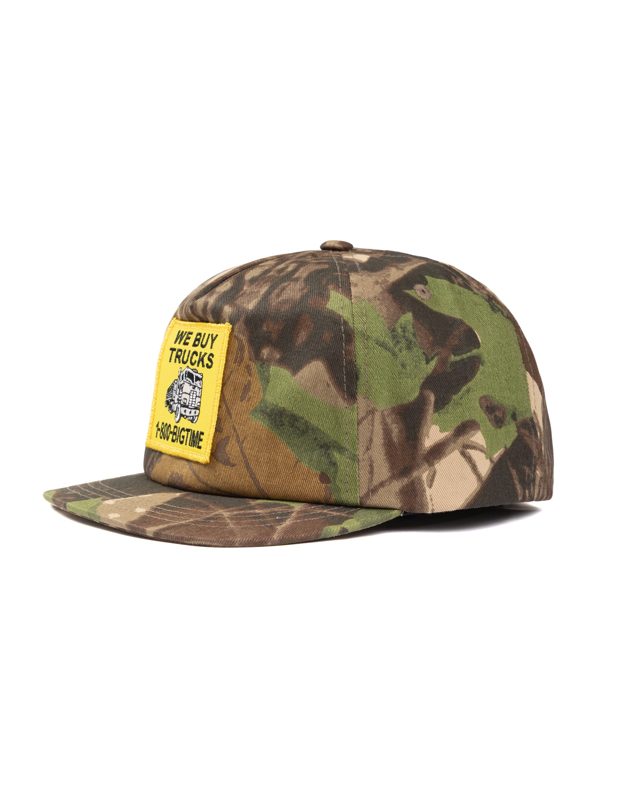 I BUY TRUCKS CAMO SHORT BILL HAT