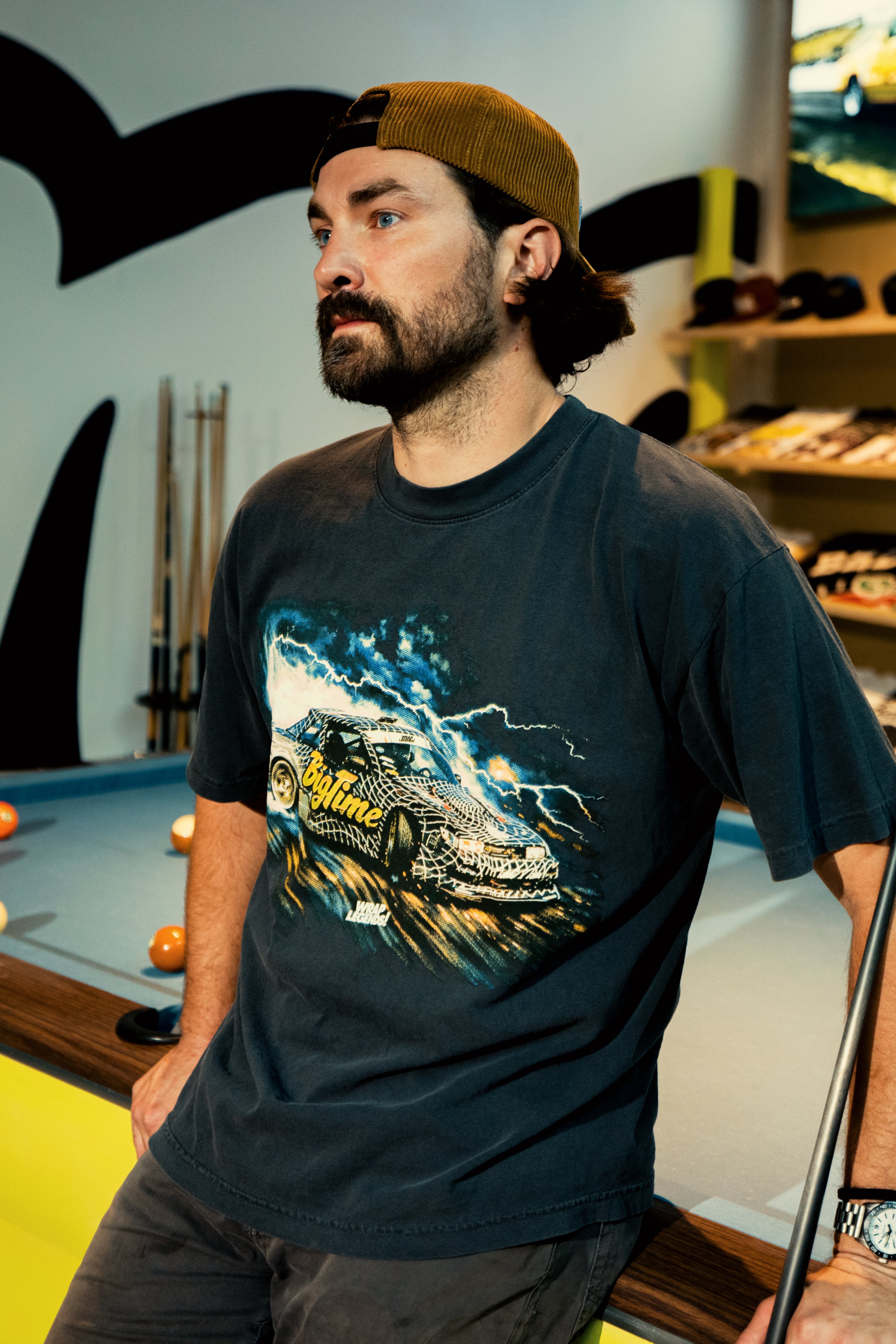 JUMBO LOGO TEE (VINTAGE BLACK) – BigTime
