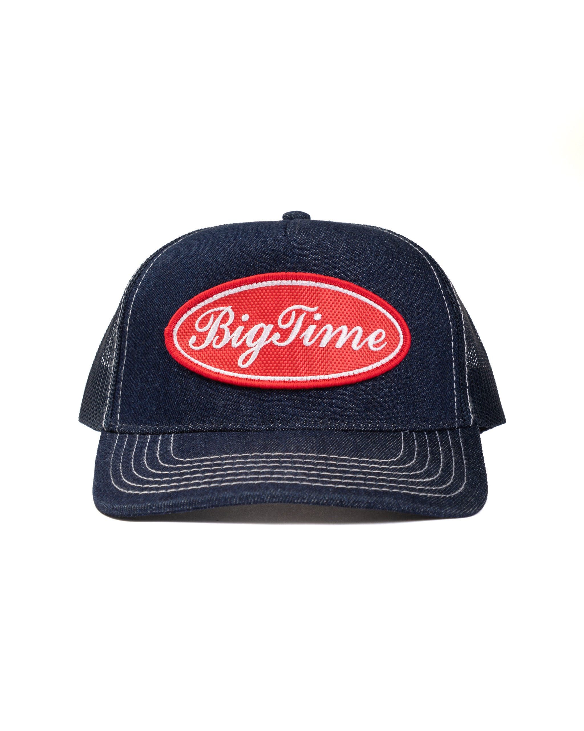 LOGO SCRIPT DENIM TRUCKER