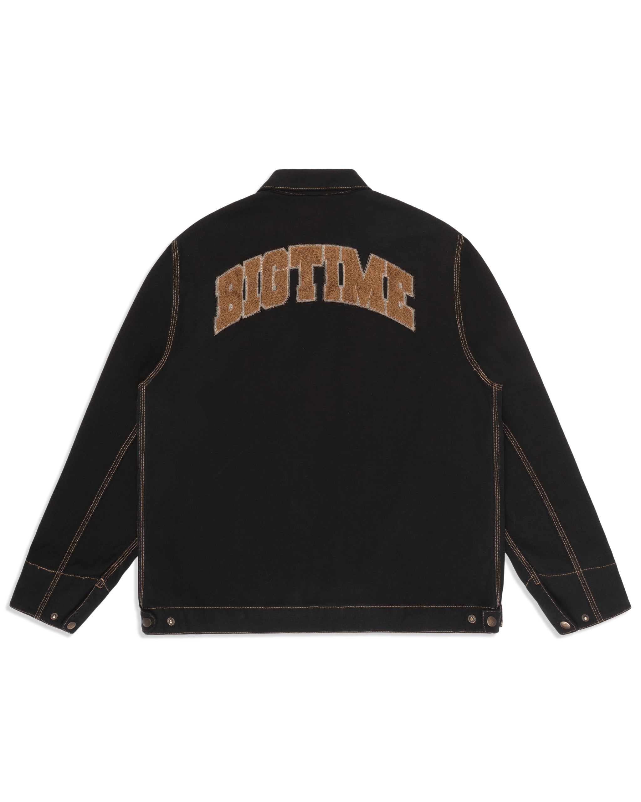 BIGTIME GARAGE JACKET (WASHED BLACK)
