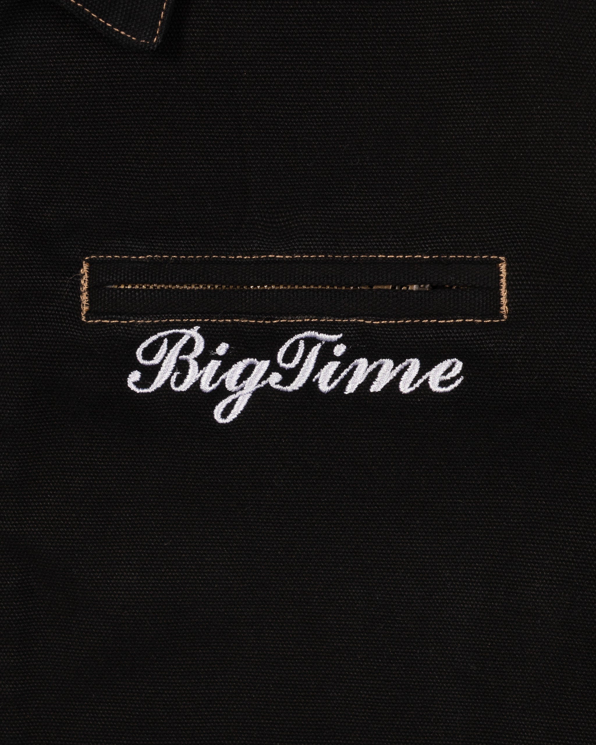BIGTIME GARAGE JACKET (WASHED BLACK)