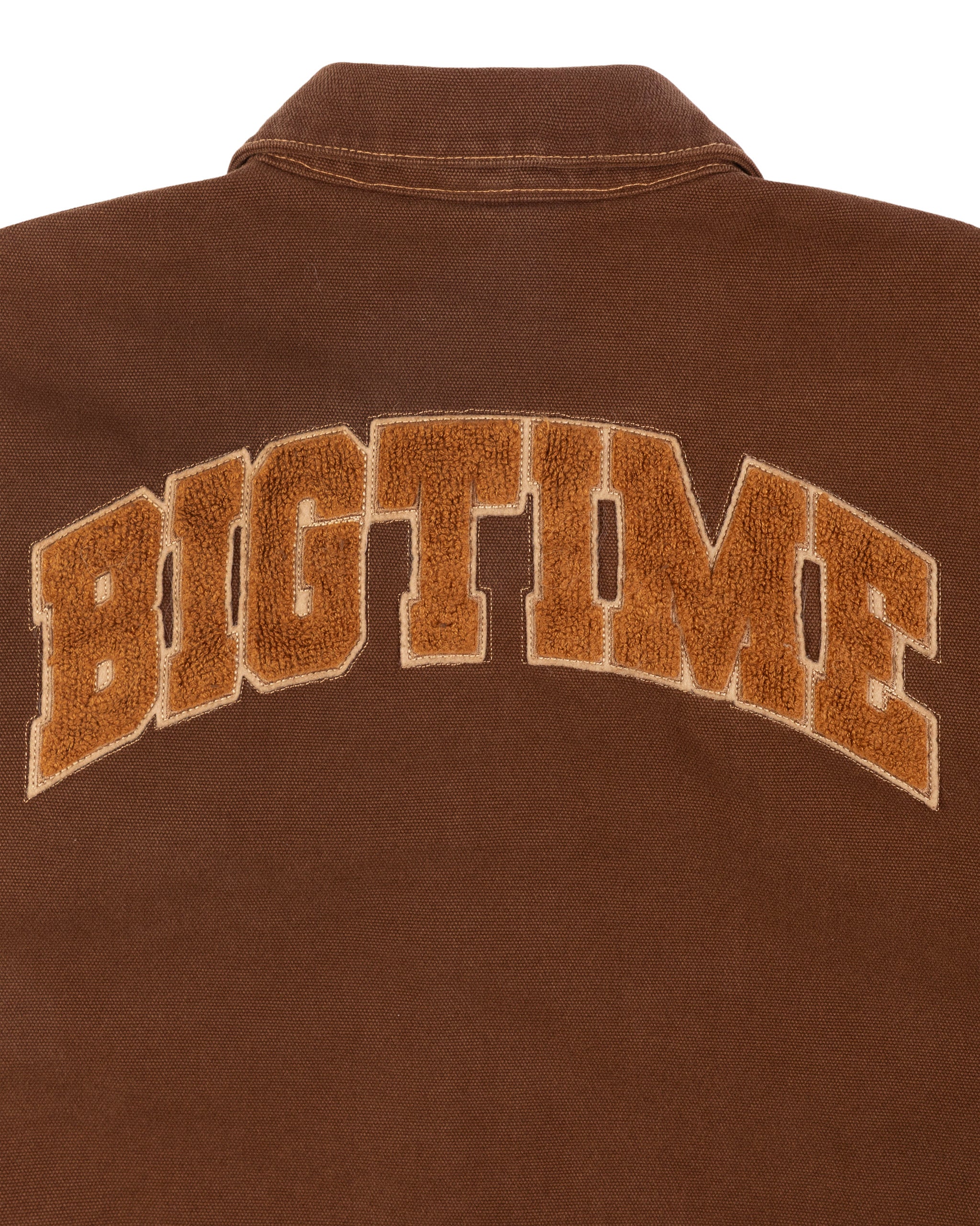 BIGTIME GARAGE JACKET (WASHED BROWN)